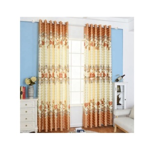 Factory direct sale blackout fabric printed curtains beauty patterns curtains for living room