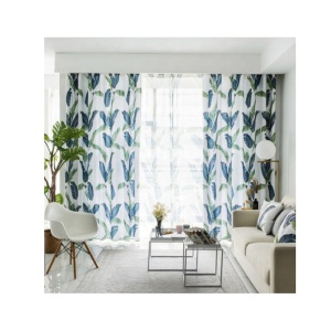 Factory new product blackout fabric printed curtains excellent quality fashion curtains